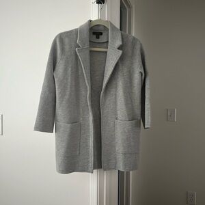 J crew merino sweater blazer